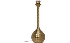 Lampfötter-Cottex Boaz Lampfot 51cm Borstad Mässing