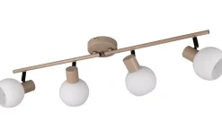 Avlånga Takspotlights|Takspot Med Minst 4 Lampor-Reality Boba Vägglampa 4-delad E14 varmbeige