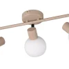 Avlånga Takspotlights|Takspot Med 3 Lampor < Reality Boba Vägglampa 3-delad E14 varmbeige