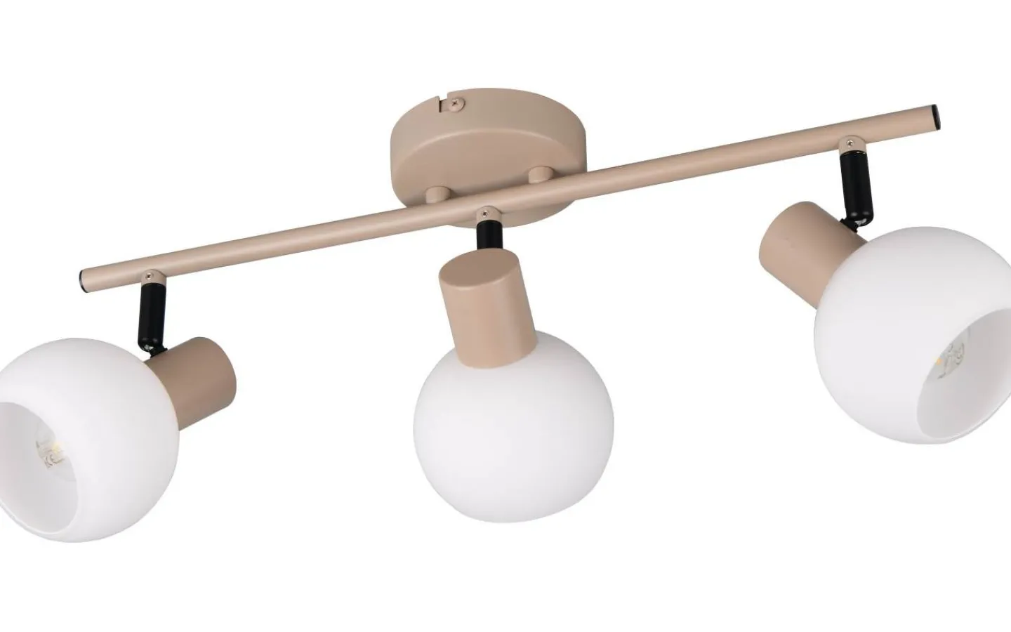 Avlånga Takspotlights|Takspot Med 3 Lampor < Reality Boba Vägglampa 3-delad E14 varmbeige