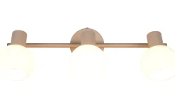 Avlånga Takspotlights|Takspot Med 3 Lampor < Reality Boba Vägglampa 3-delad E14 varmbeige