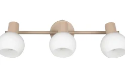 Avlånga Takspotlights|Takspot Med 3 Lampor < Reality Boba Vägglampa 3-delad E14 varmbeige