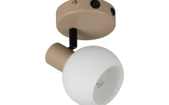 Läslampor-Reality Boba Vägglampa E14 varmbeige