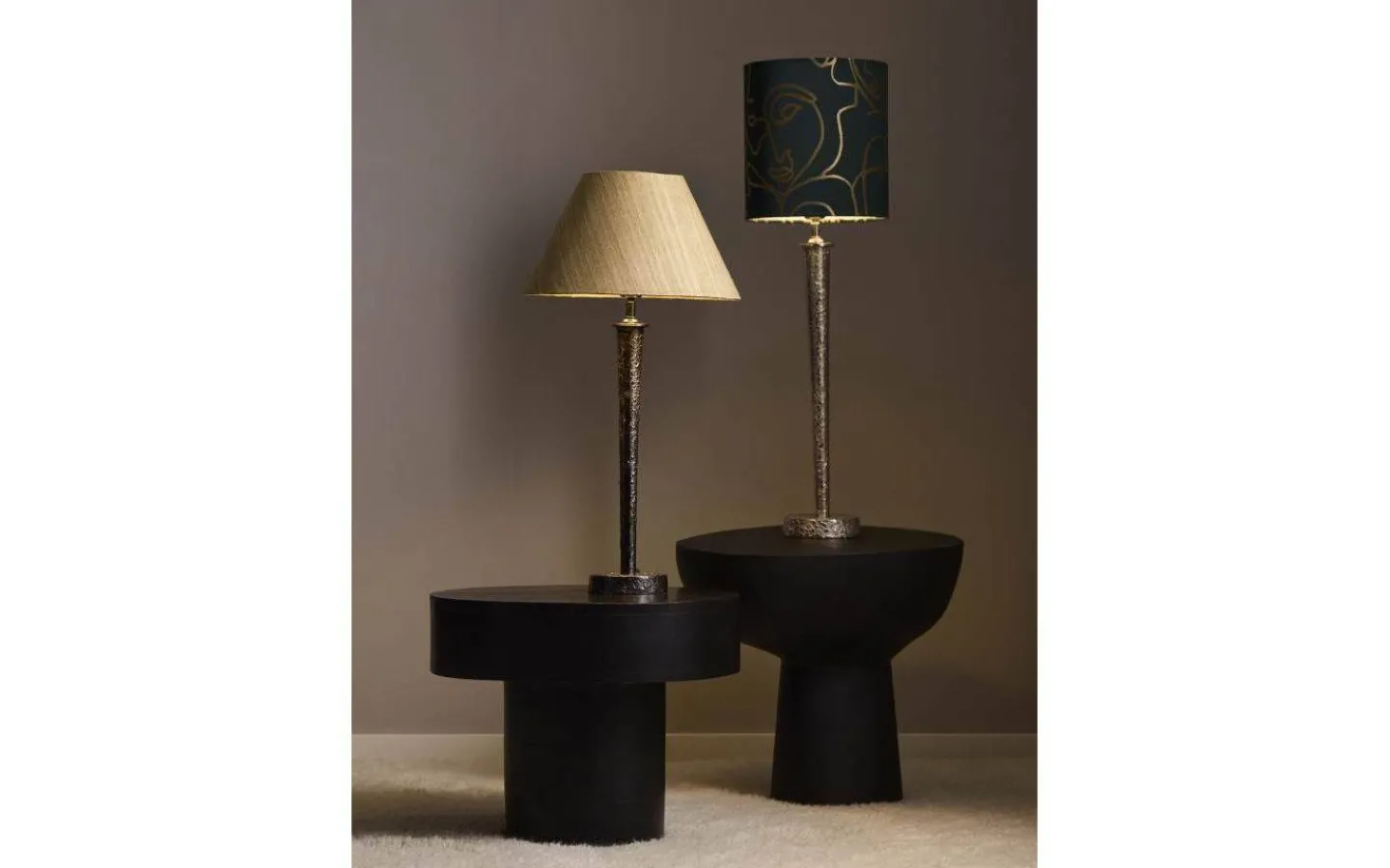 Lampfötter-PR Home Bob Lampfot 53cm Silver