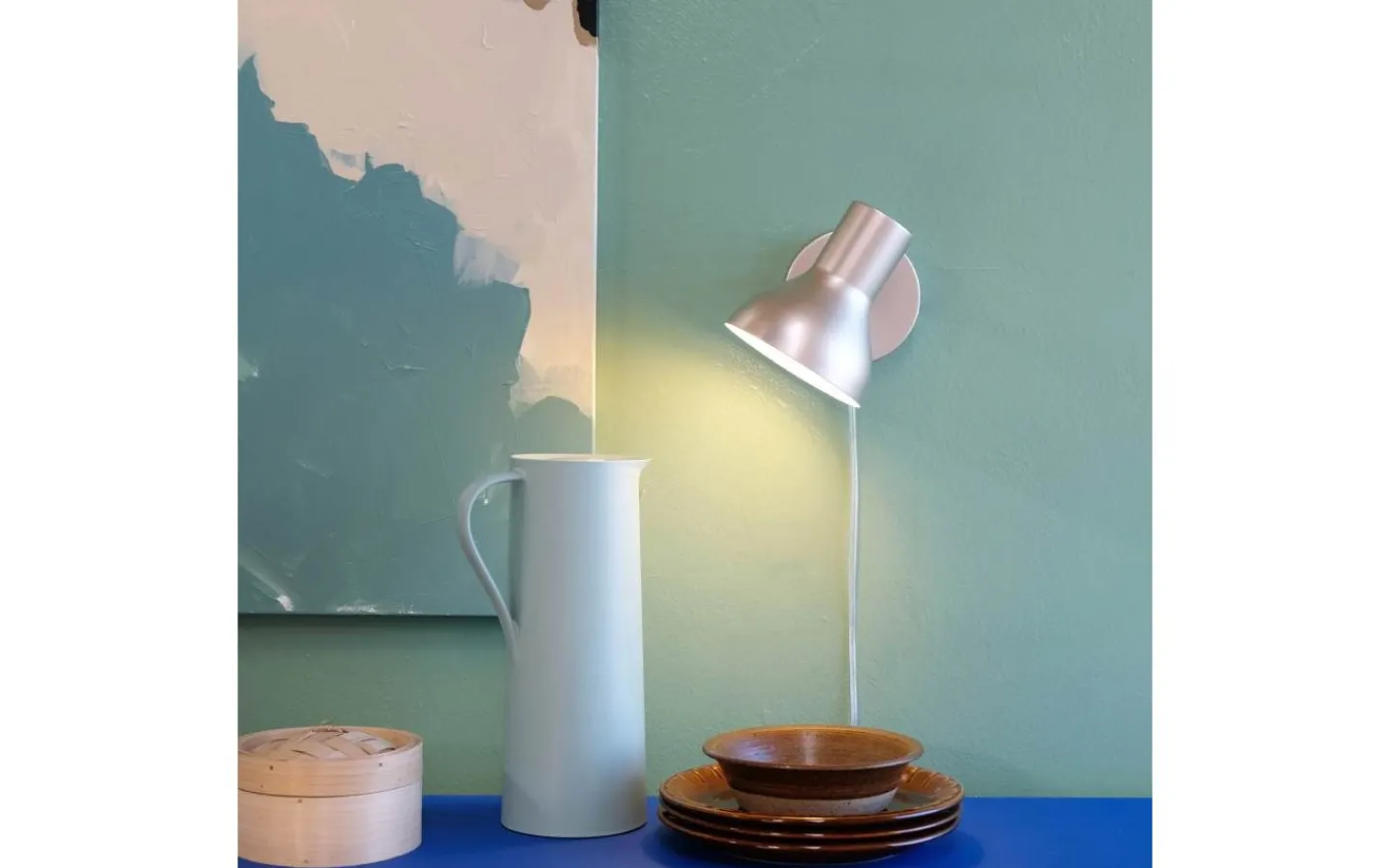 Läslampor < Dyberg Larsen Bob Vägglampa Metallic Beige
