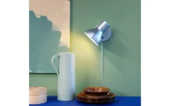 Läslampor < Dyberg Larsen Bob Vägglampa Metallic Blå