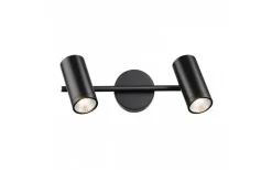 Avlånga Takspotlights|Takspot Med 2 Lampor < Rendl Bogard II Takspotlight Matt svart LED 2x5W 3000K