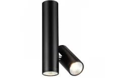 Takspot Med 2 Lampor < Rendl Bogard Twin Takspotlight Matt svart LED 2x5W 3000K
