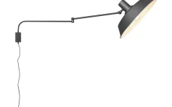 Läslampor-Trio Lighting Bolder Vägglampa E27 mattsvart