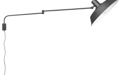 Läslampor-Trio Lighting Bolder Vägglampa E27 mattsvart