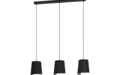 Avlånga Taklampor < Eglo Bolivia Taklampa 88cm Svart
