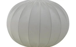 Takskärmar-Hallbergs Boll Takskärm Ø53cm Linne Vit