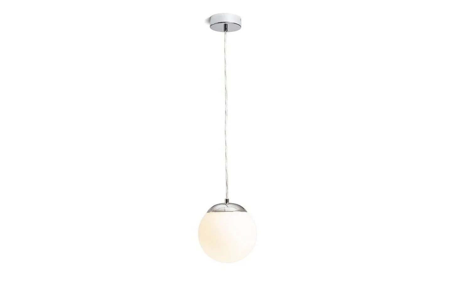 Badrumslampor Tak|Fönsterlampor-Rendl Bolly Fönsterlampa 17cm Krom/Opal IP44