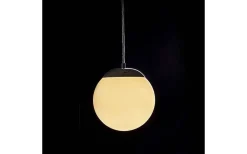 Badrumslampor Tak|Fönsterlampor-Rendl Bolly Fönsterlampa 17cm Krom/Opal IP44