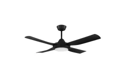 Takfläktar < Eglo Bondi 1 Takfläkt 122cm Svart Med LED-Lampa