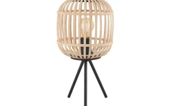 Bordslampor-Eglo Bordesley Bordslampa 40cm Svart/Natur
