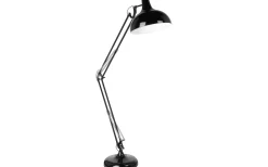 Golvläslampor < Eglo Borgillio Golvlampa 190cm Svart