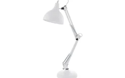 Skrivbordslampor-Eglo Borgillio Skrivbordslampa 71cm Vit