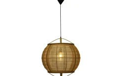 Stora Taklampor Ø50-69 Cm < Aneta Borneo Taklampa 58cm Natur
