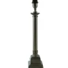 Lampfötter < Hallbergs Boscolo Lampfot 53cm Antik Silver