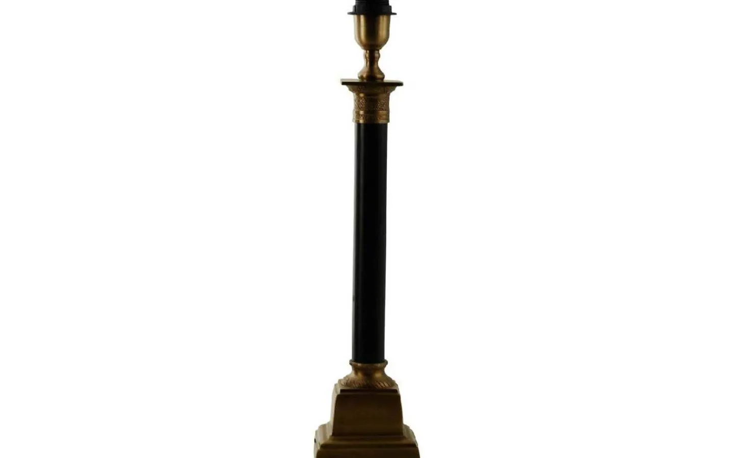 Lampfötter < Hallbergs Boscolo Lampfot 53cm Svart/Oxid