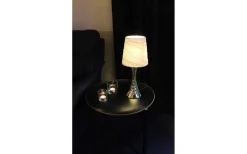 Enfärgade Runda Lampskärmar < Oriva Bosse Lampskärm Ø17cm Bomull Beige