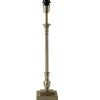 Lampfötter-Hallbergs Boss Lampfot 49cm Antik Silver