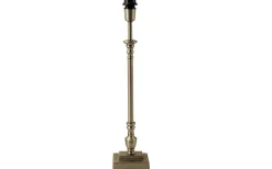 Lampfötter-Hallbergs Boss Lampfot 49cm Antik Silver