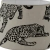 Mönstrade Lampskärmar < Hallbergs Botswana Lampskärm Ø30cm Ashley Wild Svart