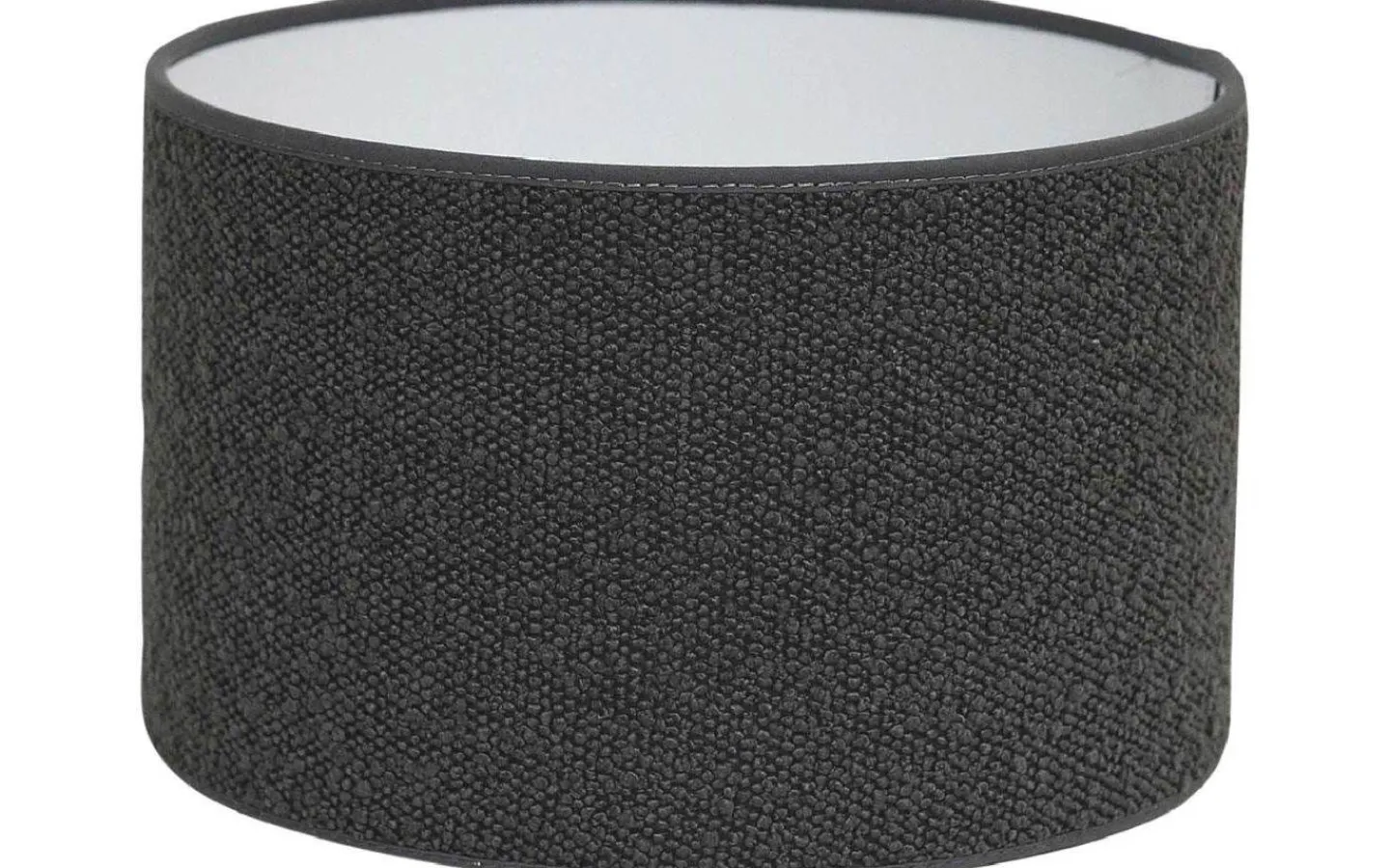Cylinder Lampskärmar < Hallbergs Boucle Cylinder Lampskärm Ø25cm Antracitgrå