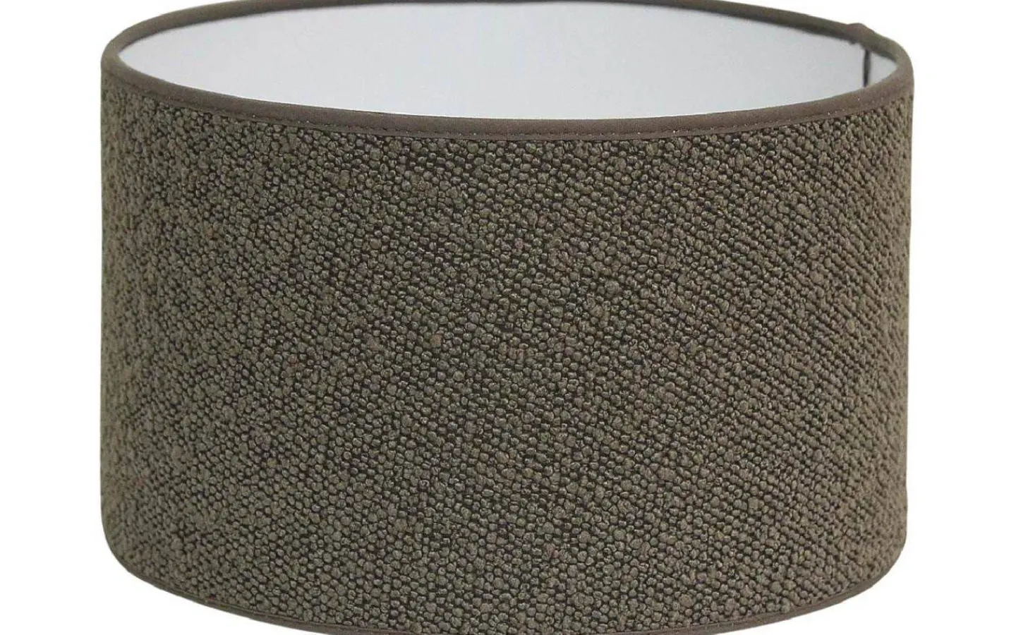 Cylinder Lampskärmar < Hallbergs Boucle Cylinder Lampskärm Ø25cm Brun