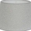 Enfärgade Runda Lampskärmar < Hallbergs Boucle Lampskärm Ø35cm Beige
