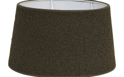 Ovala Lampskärmar < Hallbergs Boucle Lampskärm Oval 30cm Brun