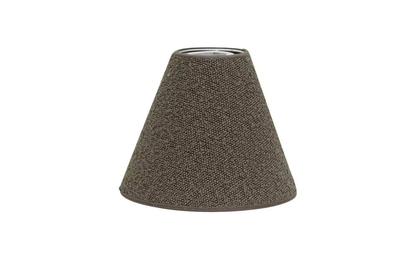 Toppringsskärmar-Hallbergs Boucle Toppringskärm Ø22cm Brun