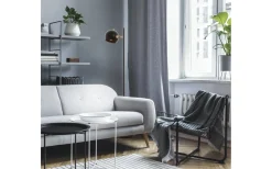 Vardagsrum|Golvläslampor-Aneta Bow Golvlampa 148cm 1L Svart