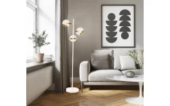 Vardagsrum|Golvlampor-Aneta Bow Golvlampa 152cm 3L Vit