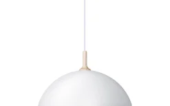 Stora Taklampor Ø50-69 Cm-Herstal Bowl Taklampa 59cm Mattvit