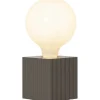Bordslampor-Star Trading Box Bordslampa 10cm Brun