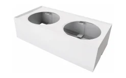 230V Led Spotlights-Malmbergs Box för 2 x 230V LED Spotlight 360