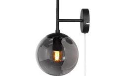 Lampetter < By Rydens Boyle Vägglampa 31cm Rökgrå