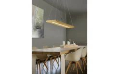 Avlånga Taklampor < Trio Lighting Brad Taklampa LED i trä
