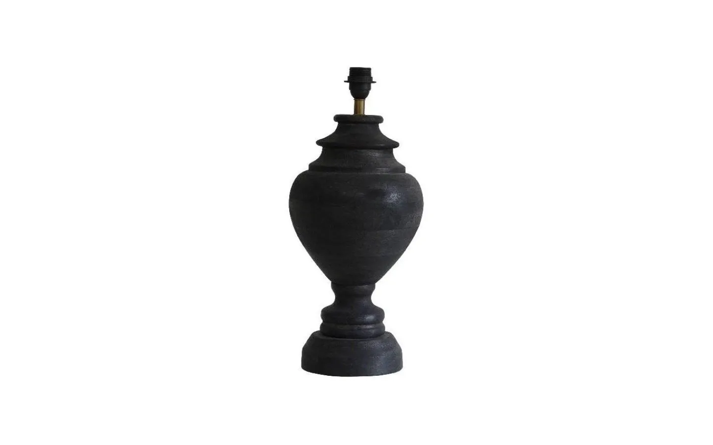 Vardagsrum|Sovrum < Hallbergs Braxton Lampfot 54cm Antik Svart