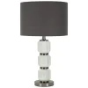 Bordslampor < Mauro Ferretti Brighty Bordslampa 57cm Vit/Grå