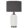 Bordslampor-Mauro Ferretti Brighty Bordslampa 65cm Vit/Grå