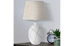 Bordslampor < Mauro Ferretti Brillante Bordslampa 60cm Vit/Beige
