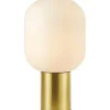 Bordslampor < Markslojd Brooklyn Bordslampa 44cm Mässing/Opal