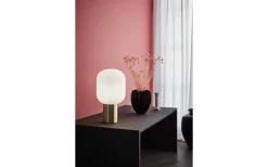 Bordslampor < Markslojd Brooklyn Bordslampa 44cm Mässing/Opal