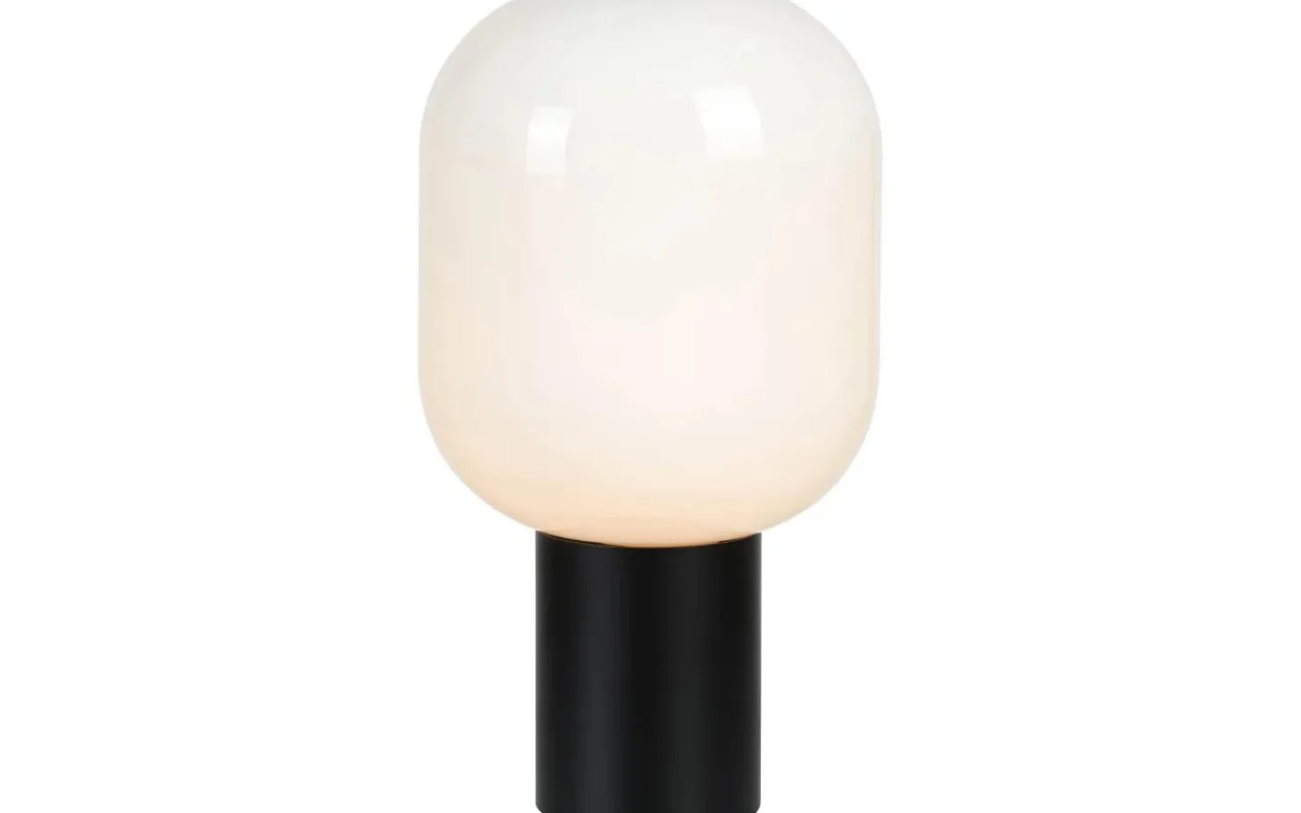 Bordslampor < Markslojd Brooklyn Bordslampa 44cm Svart/Opal