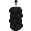 Lampfötter-Hallbergs Bubbels Lampfot 47cm Black Matted