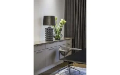 Vardagsrum|Sovrum < Hallbergs Bubbels Lampfot 49cm Blue Stone